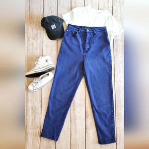 Womens Vintage Route 66 Jeans Size 11/12 Blue Purple Stretch Fit Skinny Jeans